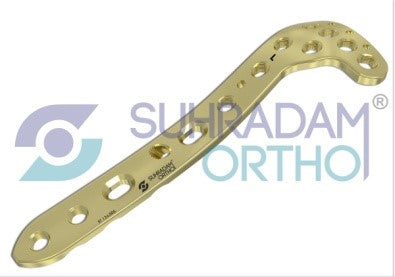 SS Trauma -3.5mm LCP Periarticular Proximal Lateral Tibia Plate [raft] Right