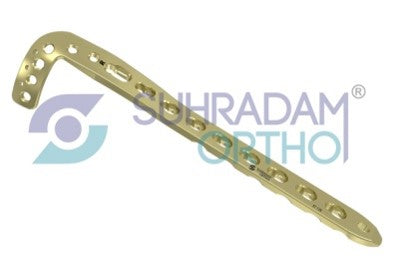 SS Trauma -3.5mm LCP Anterolateral Distal Tibia Plate Left
